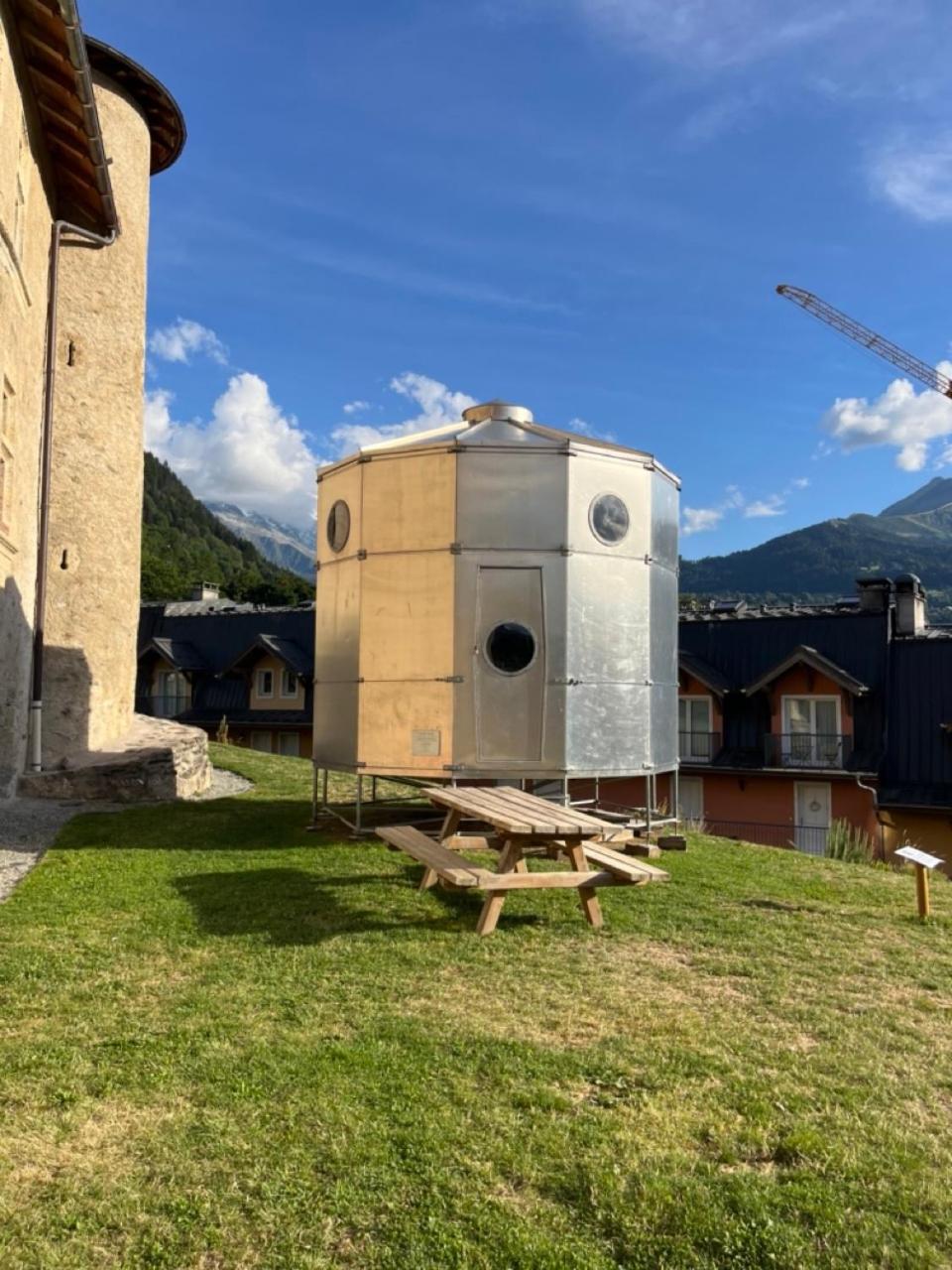 Ferienwohnung Un Nid Sous Les Toits Saint-Gervais-les-Bains Exterior foto