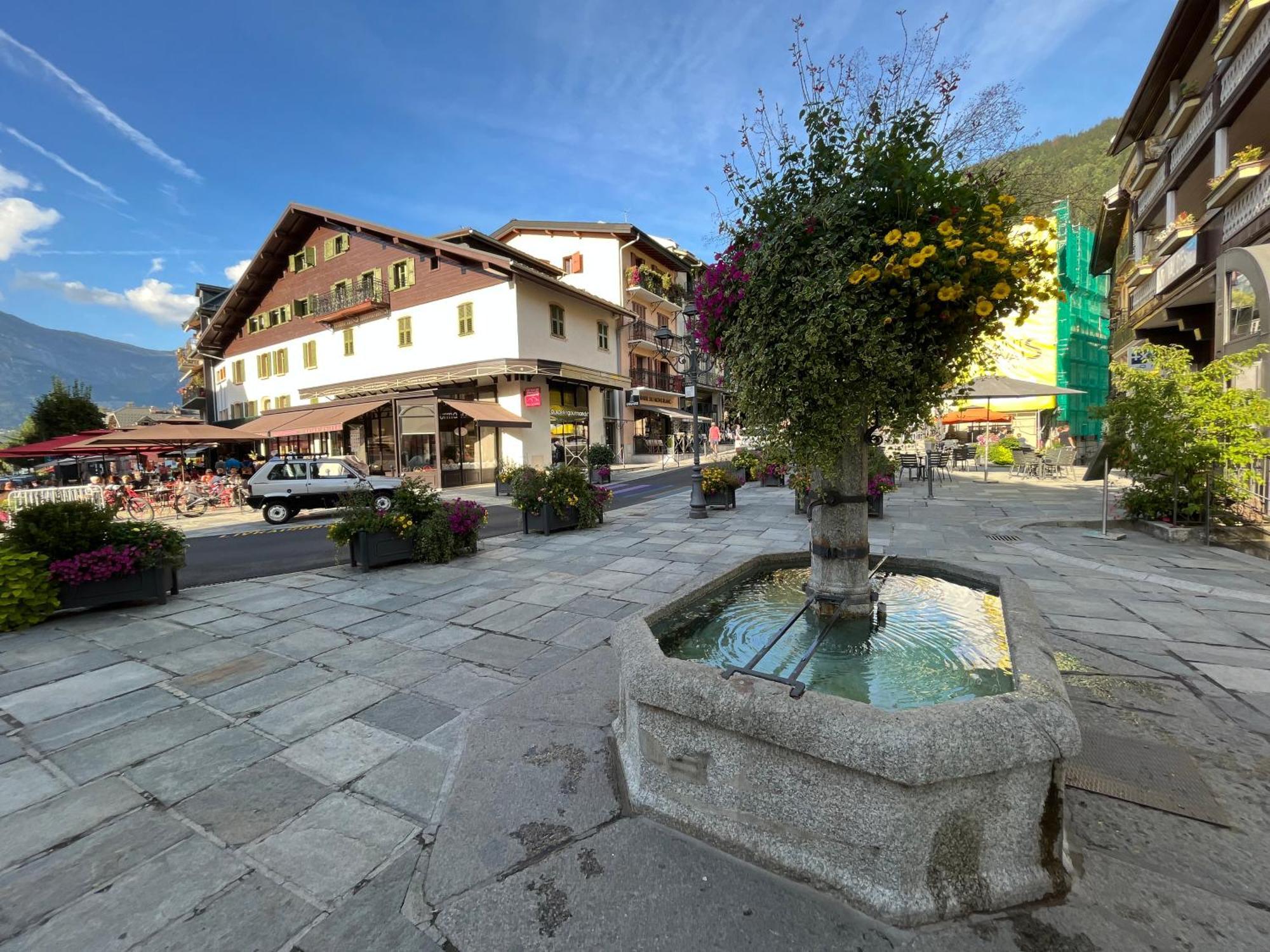 Ferienwohnung Un Nid Sous Les Toits Saint-Gervais-les-Bains Exterior foto