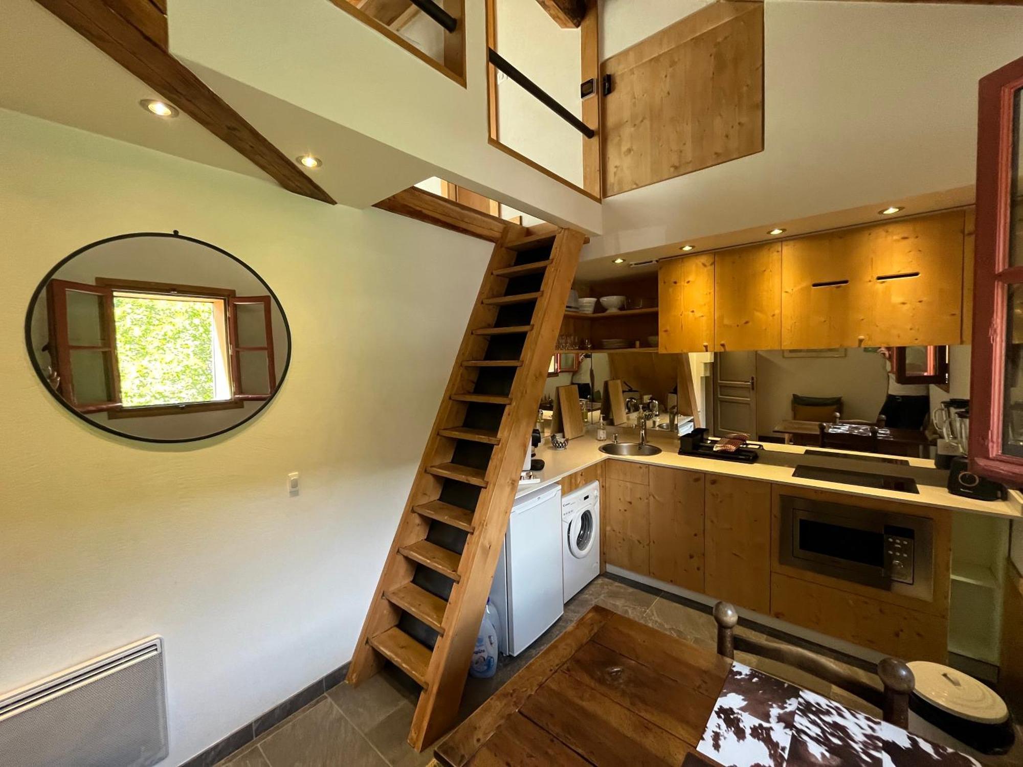 Ferienwohnung Un Nid Sous Les Toits Saint-Gervais-les-Bains Exterior foto